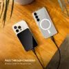 FIXED MagZen 5 Crystal powerbank vezeték nélküli Qi2 töltéssel és MagSafe támogatással, 5 000 mAh, fekete