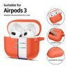 Tech-Protect Θήκη Σιλικόνης, Apple AirPods 3, πορτοκαλί
