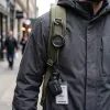 Tech-Protect ATH03 UrbanLoop Sicherheitshalter gegen Diebstahl mit ausziehbarem Stahlkabel - Schwarz