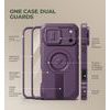 Dexnor MagSafe Case für iPhone 17 Pro Max / 18 Pro Max - 360° Kickstand mit Kameraschutz - Lila