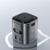 Acefast Oplaadstation 6-in-1 (Z9) - GaN - USB, USB-C - 80W - Zwart