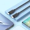 Hoco X88 kabel USB-C - USB-C, PD 3A 60W, 1 m, černý