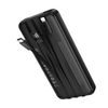 Borofone BJ79 CleverPower Bank 10 000 mAh с USB-C и Lightning кабели, черна