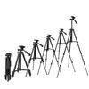 Verstelbaar Aluminium Statief 150 cm voor Camera en Mobiel (1/4" schroefdraad), Tripod