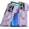 Custodia Camslide Stand, Xiaomi Redmi Note 14 5G, viola