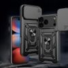 iPhone 17 Pro / 18 Pro aizsargvāciņš – Techsuit CamShield ar kameras aizsargu – zils