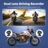 6" Motocyklový displej s Android 14, CarPlay a Android Auto, DVR kamerami a TPMS
