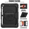 Tech-Protect Solid360 IPad 7/8/9 10.2 2019/2020/2021, schwarz