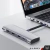Alogy kabel USB-C - USB-C, 13,7cm, crni