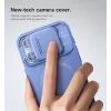 Suritch MagSafe Kickstand Camprotector tok iPhone 16 Pro Max, világoskék