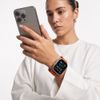 Apple Watch 8 / 9 / 10 / 11 / 12 / SE / Ultra (44 / 45 / 46 / 49 mm) apyrankė – Tech-Protect Nylon Sport – oranžinė