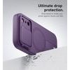 Husă Suritch MagSafe cu Suport și Protecție Cameră pentru iPhone 17 Pro Max / 18 Pro Max, mov