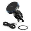 Lisen Magnetische KFZ-Halterung mit kabellosem Laden für Smartphone - 15W Wireless Charging - Schwarz