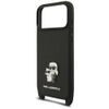 Karl Lagerfeld Saffiano K&C Metal Pin CBDY Crossbody ümbris iPhone 17 Pro / 18 Pro – must