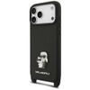 Karl Lagerfeld Saffiano K&C Metal Pin CBDY Crossbody ümbris iPhone 17 Pro Max / 18 Pro Max – must