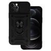 Slide Camera Armor Case maska, iPhone 11 Pro Max, crni