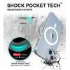 JP MagFit MagSafe etui z certyfikatem 3M SGS, iPhone 14 Plus / 15 Plus, przezroczysty