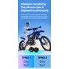 5" Motociklistički zaslon s prednjom i stražnjom kamerom, GPS navigacijom i CarPlay / Android Auto (IP67)