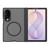 Samsung Galaxy Z Fold 8 vāciņš – Nillkin Super Frosted Shield Fold Magnetic – caurspīdīgs / melns