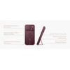 Husă Suritch AirBounce Bumper MagSafe Kickstand CamProtector, iPhone 17 Pro Max / 18 Pro Max, vișiniu