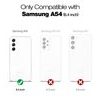 Suritch 360 Hoesje Samsung Galaxy A54 - Schokbestendig - met Screenprotector - Zwart