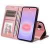 Magnet Schutzhülle für Samsung Galaxy A27 - Elegantes Leder Case mit Magnetverschluss - Rosa