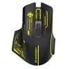 Wozinsky WMGB-1181 Ασύρματο οπτικό gaming ποντίκι, μαύρο / κίτρινο