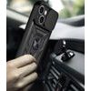 Slide Camera Armor Case maska, iPhone 11 Pro Max, crni