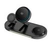 Tech-Protect A51 ArcticBoost 3in1 Kabelloses MagSafe Ladegerät für Smartphone, Smartwatch & Earbuds - Qi 2.2 - 25W - Schwarz