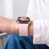 Tech-Protect Silicone rem til Apple Watch 8 / 9 / 10 / 11 / 12 / SE / Ultra (40 / 41 / 42 mm) - Lyserød