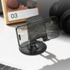 Borofone Tischhalterung Admirado (BH128) für Smartphones 4,5–7 Zoll - Faltbarer Handyständer - Schwarz
