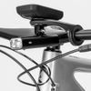 Wozinsky WUG-01B Suport de ghidon pentru ciclocomputer Garmin / cameră și lumină, negru
