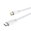 Maxlife Kabel MXUC-05 USB-C - Lightning 1,0 m 20 W, weiß