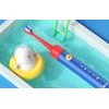Bitvae BVK7S Szonikus fogkefe applikációval gyerekeknek, fogkefehegy készlet, kék színű
