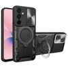 Samsung Galaxy A27 5G Hoesje - Techsuit CamGuard Pro - met Camera Cover & Standaard - Zwart