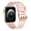 Strap Triple pas za uro Apple Watch SE / 8 / 7 / 6 / 5 / 4 / 3 / 2 / 1 (49/45/44/42mm), roza