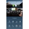 10,26" CarPlay zaslon za auto s bežičnim Apple CarPlay i Android Auto s 4K kamerom i stražnjom Full HD kamerom