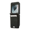 Crossbody θήκη, Samsung Galaxy Z Flip 6, μαύρη