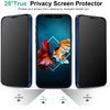 Folie de sticlă securizată Privacy 5D, iPhone X / XS / 11 Pro