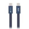 Cablu Forcell F-Energy USB-C - USB-C, QC4.0, PD, 3 A, 60 W, 1,2 m, albastru