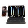 JP Magnetic Keyboard MK01 θήκη tablet με οθόνη και βάση τηλεφώνου, iPad 10.9 2022 (iPad 10) / iPad 11 2025 (iPad 11), μαύρη