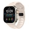 Tech-Protect Silicone Line řemínek, Apple Watch 8 / 9 / 10 / 11 / 12 / SE / Ultra (44 / 45 / 46 / 49 mm), béžový