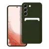 Card Case obal, Samsung Galaxy A53 5G, tmavě zelený