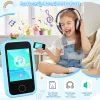 Smartphone til børn med spil, MP3, dual kamera og touchskærm, Dino