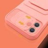 Nexeri obal s ochrannou šošovky, iPhone 11, oranžový