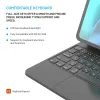 Tok vezeték nélküli billentyűzettel FIXED Typee tablethez, Apple iPad Pro 11 2018 / 2020 / 2021 / 2022, iPad Air 4 10.9 2020 / Air 5 10.9 2022 / Air 6 11 2024 / Air 7 11 2025 / Air 8 11 2026, CZ, fekete
