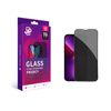 JP Titan Privacy εξαιρετικά ανθεκτικό σκληρυμένο γυαλί, iPhone 13 Mini, μαύρο