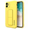 Wozinsky Kickstand kryt, iPhone 11, žlutý