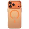 Tech-Protect MagZero MagSafe Case für iPhone 17 Pro Max / 18 Pro Max - Ultradünne Schutzhülle mit Metallrahmen - Matt Orange