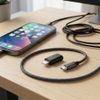 Adaptor BlueStar USB-C - Lightning, negru
